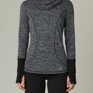 RBX Performance Sports Ruched Long sleeve hoodie